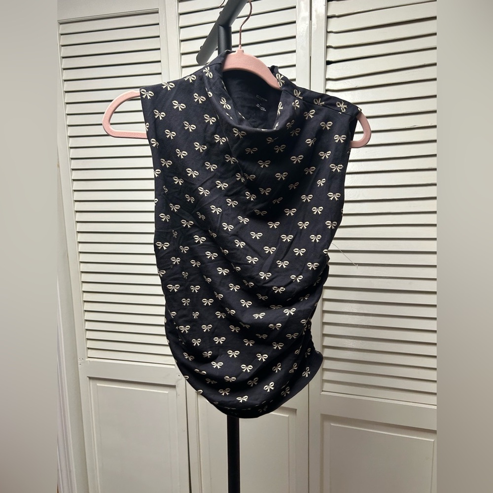 NWOT MAEVE Purple Sleeveless Blouse